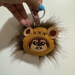 Loungefly Star Wars Ewok Plush Keychain/Bag Charm